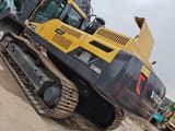 2025 Volvo EC480DL crawler excavator rear three-quarter view