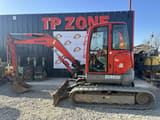 2016 Volvo ECR50D mini excavator, side view