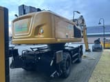 2021 Caterpillar MH22 material handler, rear three-quarter view