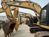 2008 Caterpillar 320D crawler excavator, side profile view