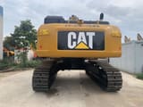 2022 Caterpillar 340D crawler excavator, rear view