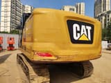 2023 Caterpillar 320GC crawler excavator rear view