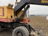 1986 Åkerman H7MC wheel excavator side view