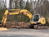2006 New Holland E235SR crawler excavator side view