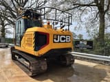 2023 JCB 140X LC crawler excavator, rear three-quarter view