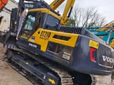2024 Volvo EC210D crawler excavator, rear three-quarter view