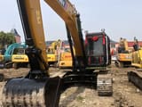 2020 Sany SY215 crawler excavator, front three-quarter view