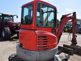 2014 Bobcat E26 mini excavator, rear three-quarter view
