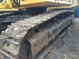 2018 Komatsu PC450-8 crawler excavator undercarriage view
