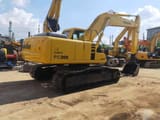 2006 Komatsu PC200-6 crawler excavator, rear three-quarter view