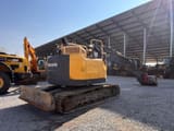 2015 Volvo ECR145DL crawler excavator rear view
