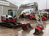 2021 Takeuchi TB370 mini excavator side view
