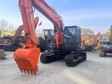 2024 Hitachi ZX120 crawler excavator, front three-quarter view