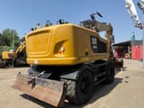 2017 Caterpillar M314F wheel excavator rear view