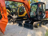 2023 Hitachi ZX60 crawler excavator, side view