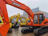 2018 Doosan DH220-7 crawler excavator, side profile view