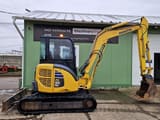 2016 Komatsu PC50MR-2 mini excavator, side view