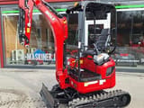 Mole M16ZT mini excavator, side view