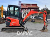 2017 Kubota U27-4 mini excavator, side view
