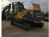 2016 Volvo EC240BLC crawler excavator, rear three-quarter view