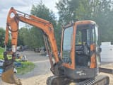 2008 Doosan DX27Z mini excavator, side view