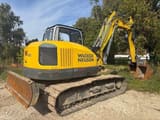 2021 Wacker Neuson ET145 crawler excavator, rear three-quarter view