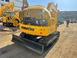 2018 Komatsu PC60-7 crawler excavator rear view