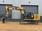 2012 Caterpillar 323E crawler excavator, side view