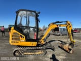 2017 Caterpillar 301.7D mini excavator, side view