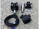 2023 BIG JSK-350-MS01 splitter attachment, top-down view of components