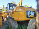 2023 Caterpillar 325C crawler excavator rear three-quarter view