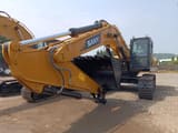 2025 Sany SY350C-9HD SPARC Crawler Excavator with its large yellow bucket and hydraulic cylinders