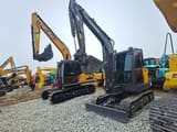 2021 Volvo EC60D mini excavator, front three-quarter view