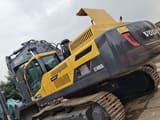 2025 Volvo EC480DL crawler excavator, rear three-quarter view
