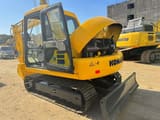 2018 Komatsu PC60-7 crawler excavator, rear three-quarter view