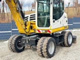 2015 Terex TW85 wheel excavator, side view