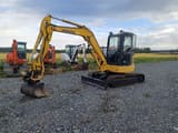 2005 Komatsu PC50MR-2 mini excavator, side view