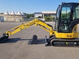 2023 Komatsu PC24MR-5 mini excavator, side view