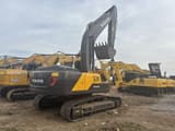 2022 Volvo EC240 crawler excavator, rear three-quarter view