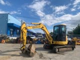 2004 New Holland EH45 mini excavator, side view