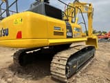 2023 Komatsu PC450-7 crawler excavator rear three-quarter view