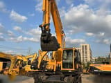 2021 Hyundai R210W-9 wheel excavator, front view