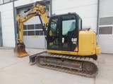 2017 Caterpillar 308E2CR crawler excavator, side view