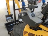 2026 JPC KV15 mini excavator operator station view