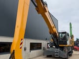 2022 Liebherr LH40 M material handler, rear three-quarter view