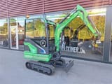 2025 Mole M20EL mini excavator, side view