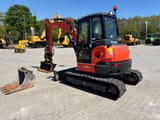 2020 Kubota U55-4 mini excavator, side view