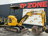 2019 Komatsu PC26MR-3 mini excavator, side view