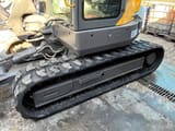 2021 Volvo ECR88D mini excavator side view of tracks and cab