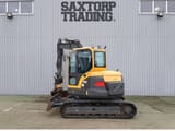 2013 Volvo ECR88 PLUS mini excavator, side view
